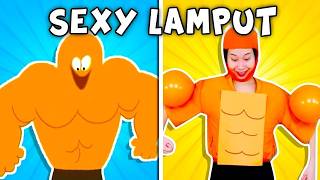 SEXY LAMPUT with Strong Muscle | Compilation of Lamput's Funniest Scenes | Woa Parody