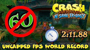 Sunset Vista 2:11.88 | Uncapped FPS World Record | Crash Bandicoot NST (PC)