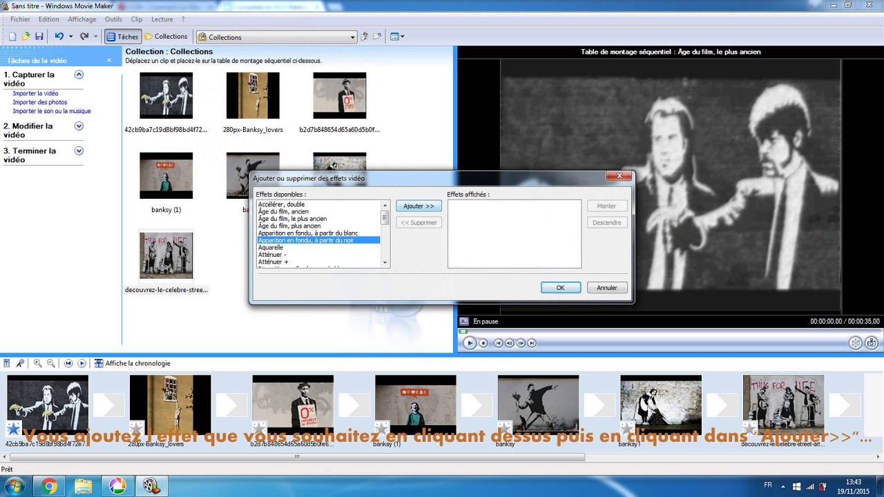 Comment créer un film avec Windows Movie Maker ? - YouTube