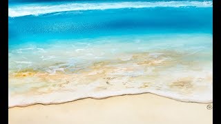 Beach in Watercolors Painting Tutorial