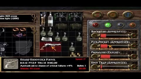 Arcanum - ammo depletion steal trick