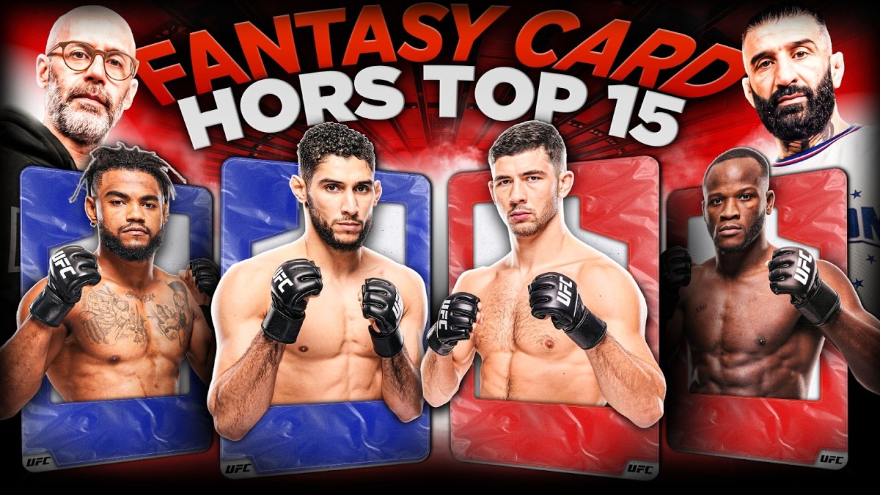 UFC : Nos cartes de rêve sans combattants des Tops 15 ! Fantasy Cards #4
