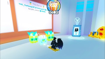 RAINBOW HUGE UNICORN and RAINBOW HUGE SUPER CORGIE in Pet Simulator X