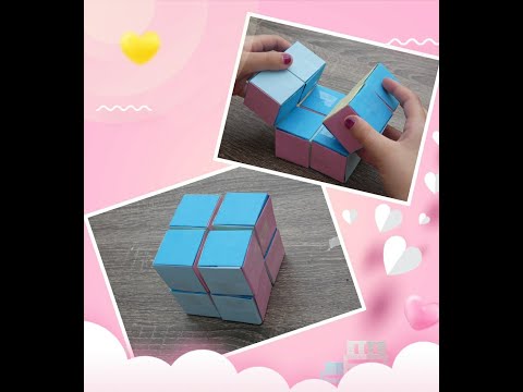 😍😍 איך להכין קובייה שכיף לשחק בה מאוריגמי- אתה תאהב את זה!