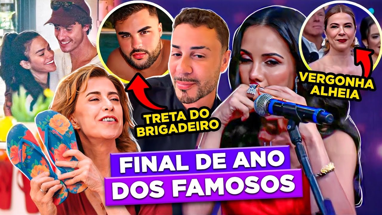 BAFOS, LOOKS E TRETAS NO FIM DO ANO DOS FAMOSOS | Diva Depressão