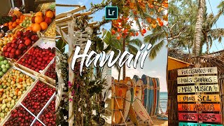 Hawaii Vibes Preset DNG - Tutorial Lightroom Mobile | Free Lightroom Mobile Presets screenshot 1