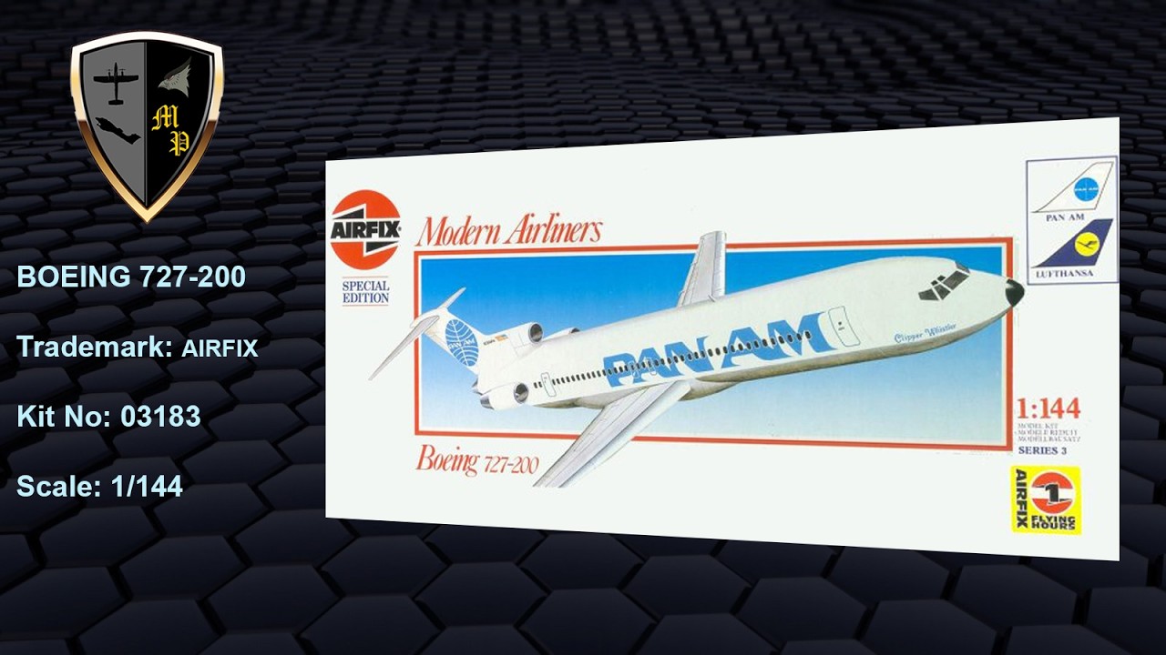 【未開封】ボーイング　AIRFIX Boeing 727-200 Airfix re-releases their Boeing 727-200 and 737-200 kits | Airline
