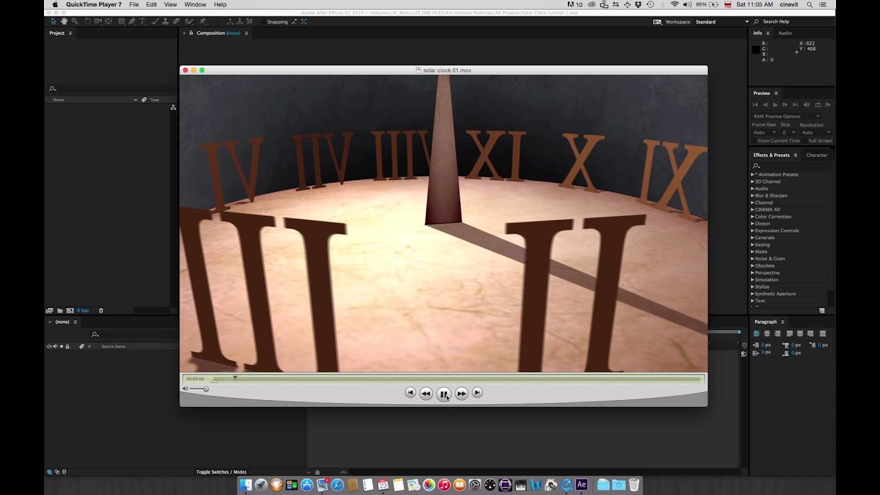 AE 3D - Solar Clock Tutorial part 1 - Introduction - YouTube