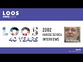 Capture de la vidéo Loos Channel: De Haagse School Misha Mengelberg Composer 2002 Interview