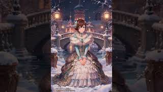 Grace - chan ❄️ Winter Fantasy Lookbook ❄️ Cozy Anime Aesthetic \u0026 Relaxing Ambient Music