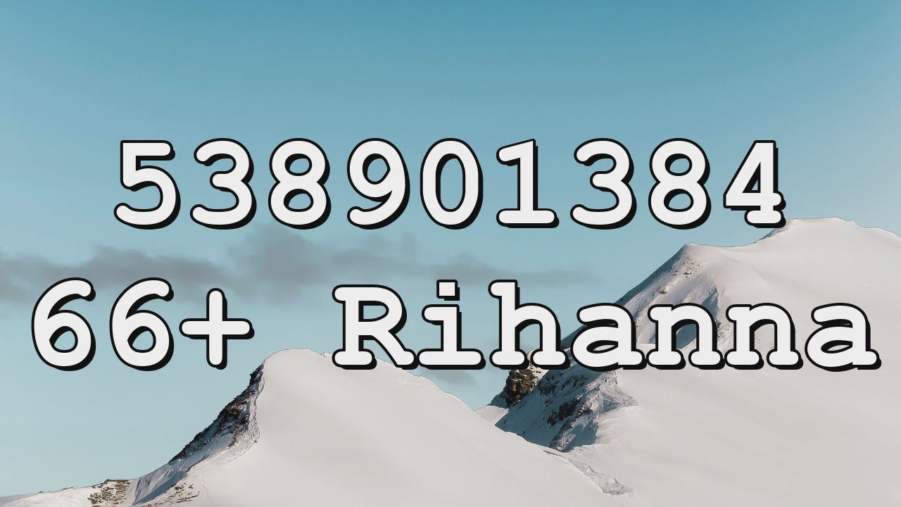 Rihanna - SOS Roblox ID - Roblox music codes