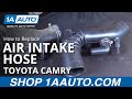 How to Replace New Air Intake Hose 1997-99 Toyota Camry