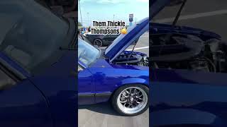 Shes Got Grip 😋 #foxbody #fordmustang #turbocars #dragperformance #charlottenc #clt #carsandcoffee