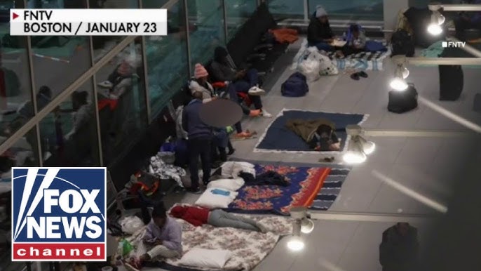 Boston Neighbors Outraged By Migrant Shelter Untenable Situation