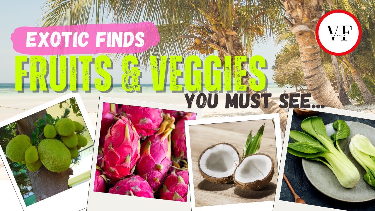 "Exotic Fruits & Veggies You Need to Know! 🌴🍍 Fun Facts & Surprising Benefits!"