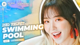 Red Velvet — Swimming Pool // Line Distribution // UPDATED