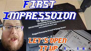 First Impression and Unboxing - MoFi Network 5500 Router