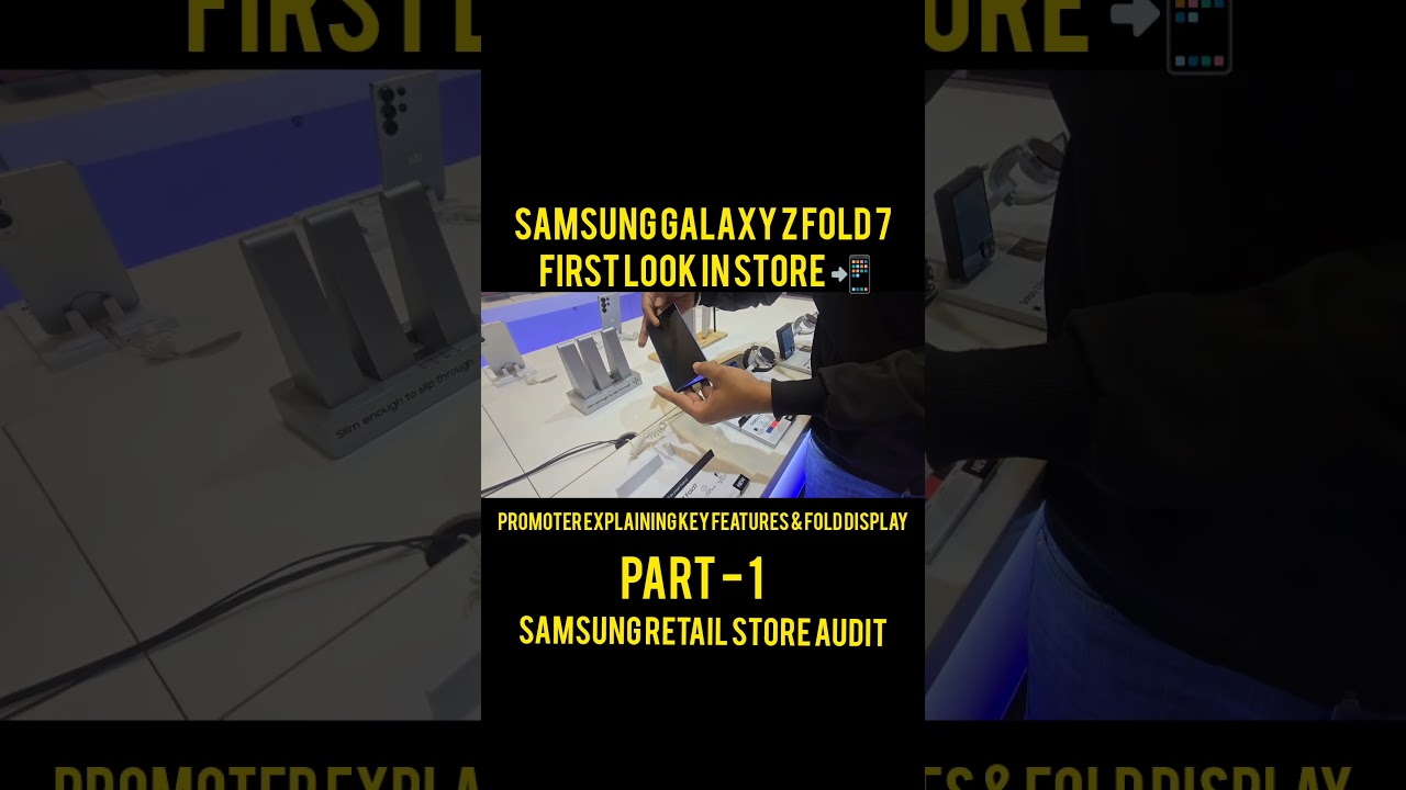 Samsung Galaxy Z Fold 7 Hands-On 😱 Fold Phone Ka Future!