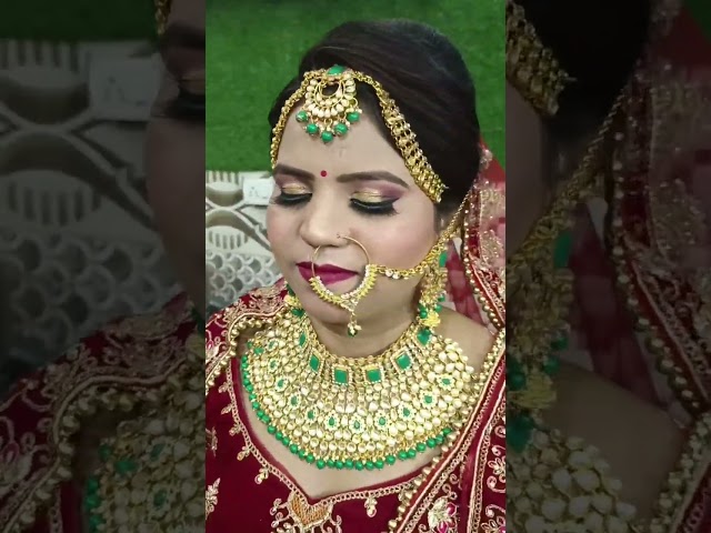 bridal makeup #shortvideo #pooja makeup artist