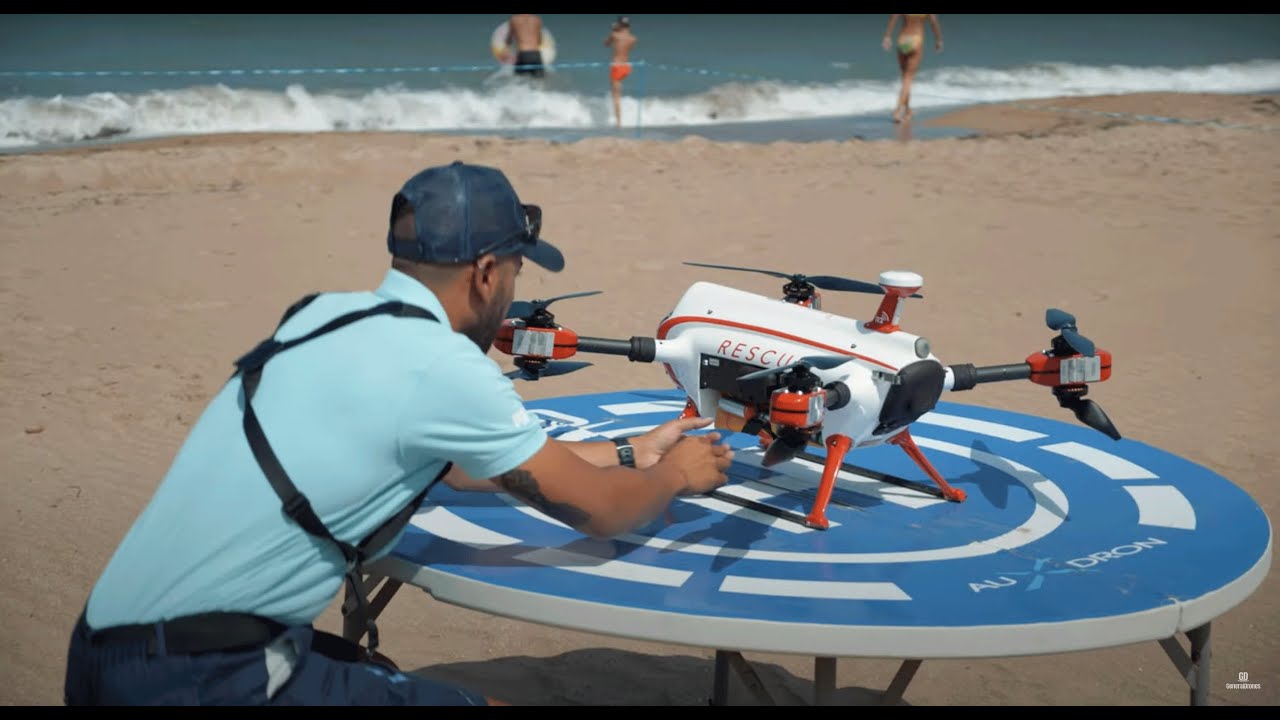 Conoce el Auxdron LFG - Dron de rescate y emergencias que ha salvado vidas en España