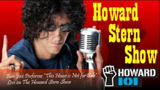 Bon Jovi Performs “This House is Not for Sale” Live on The Howard Stern Show