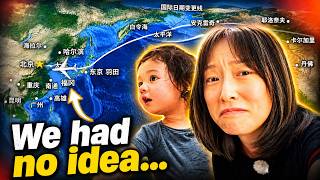 17-HOUR Flight to China with American Toddler | Chinese Vlog