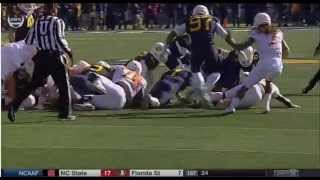 WVU Forces Texas Turnover and Drives for TD