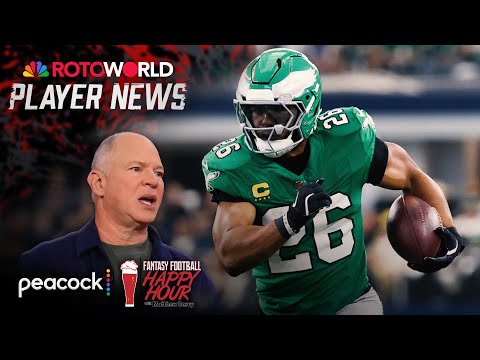 Saquon Barkley not offering same production for Eagles | Fantasy Football Happy Hour | NFL on NBC