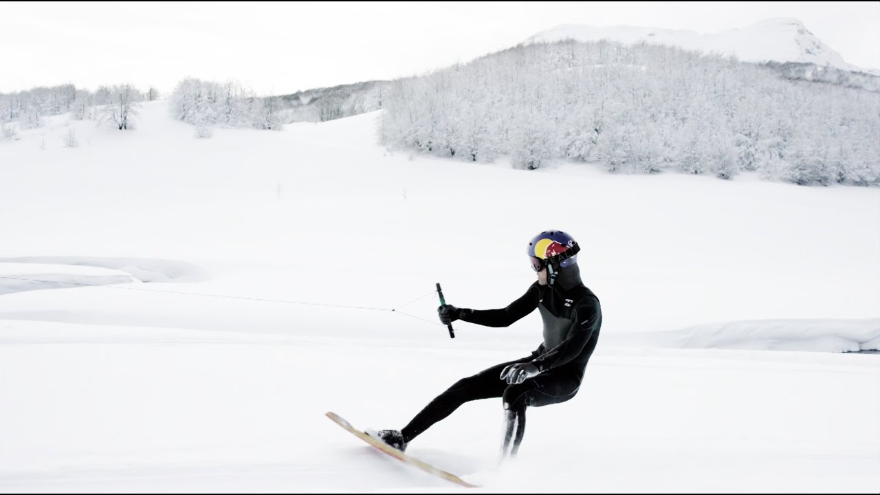 Winter wakeskate wonderland w/ Brian Grubb