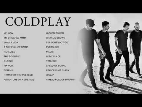 Coldplay   Top Songs 2025 Playlist   Yellow, My Universe, Viva La Vida #coldplay