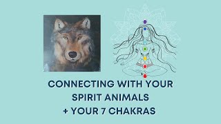 Connecting with your spirit animals and your 7 chakras