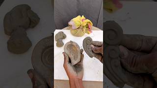 मिट्टी की डिजाइन बन रही हैं ❤️#shorts #trending #viral #shortsviral #art #explore