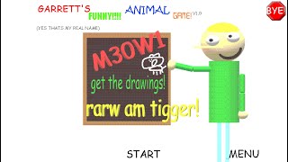 Garret's Funny Animal Game. - Baldi's Basics Mod.