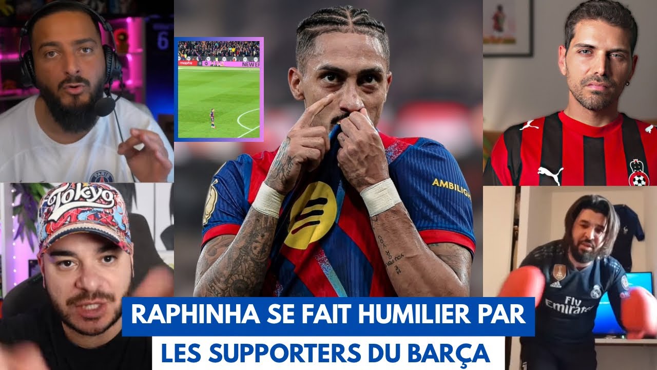 🚨😱 LES SUPPORTERS DU BARÇA DÉZINGUENT RAPHINHA APRÈS CETTE VIDÉO !