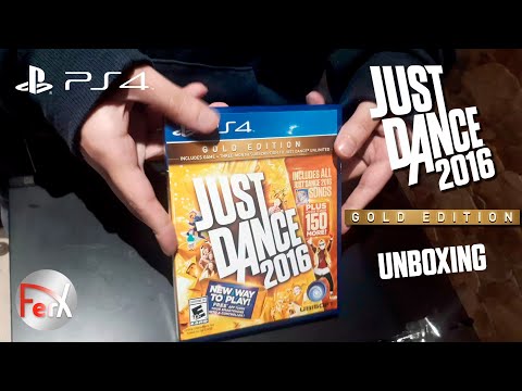 Just Dance 2016 Gold Edition - Unboxing [PS4]