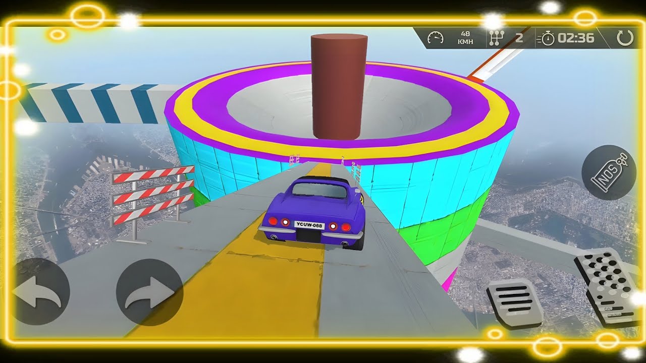 INSANE Spiral Mega Ramp Challenge – One Wrong Move = Fall! 😱