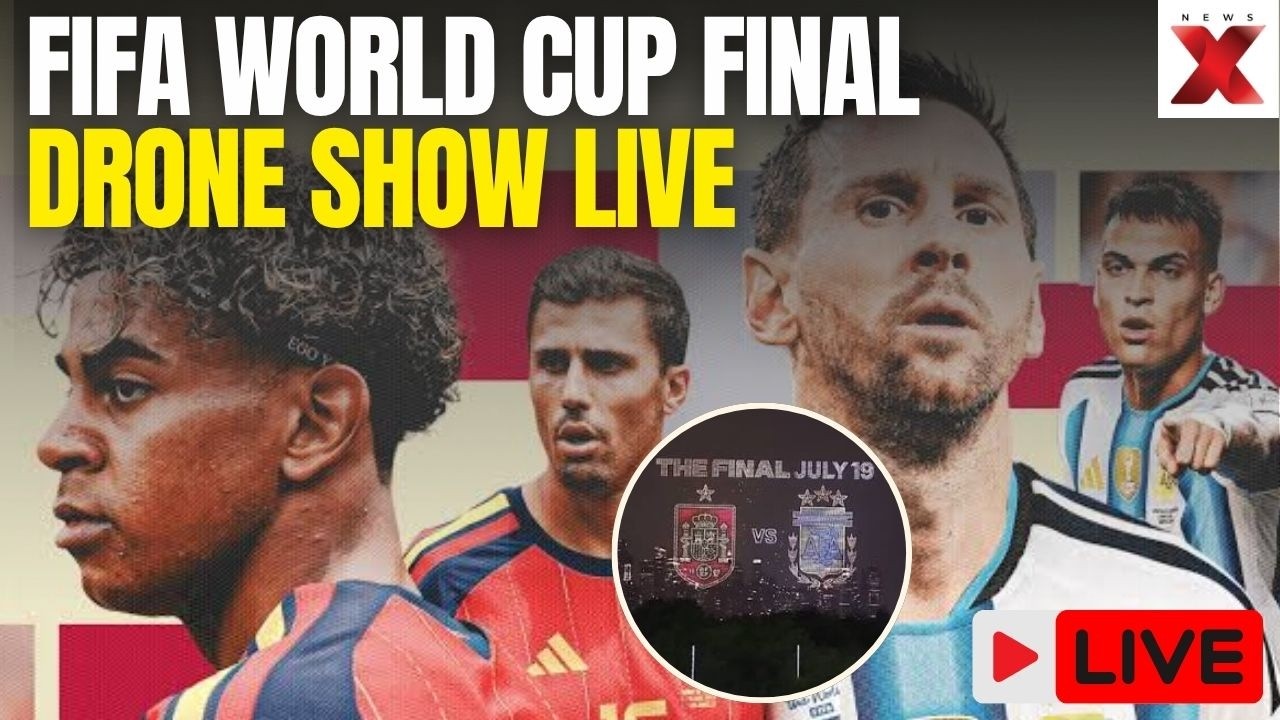FIFA World Cup 2026 LIVE | ARGENTINA vs SPAIN DRONE SHOW LIVE | FINALS STADIUM LIVE | FIFA LIVE 
