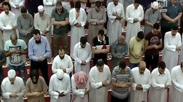 تراويح ليلة 13 من جامع عبد الوهاب قطر | القارئ محمد اللحيدان رمضان 1437هـ