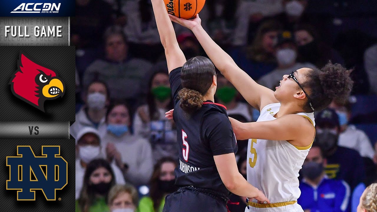 AT THE BUZZER, Louisville women get on a roll, romp over Notre Dame into  ACC title game, Sports