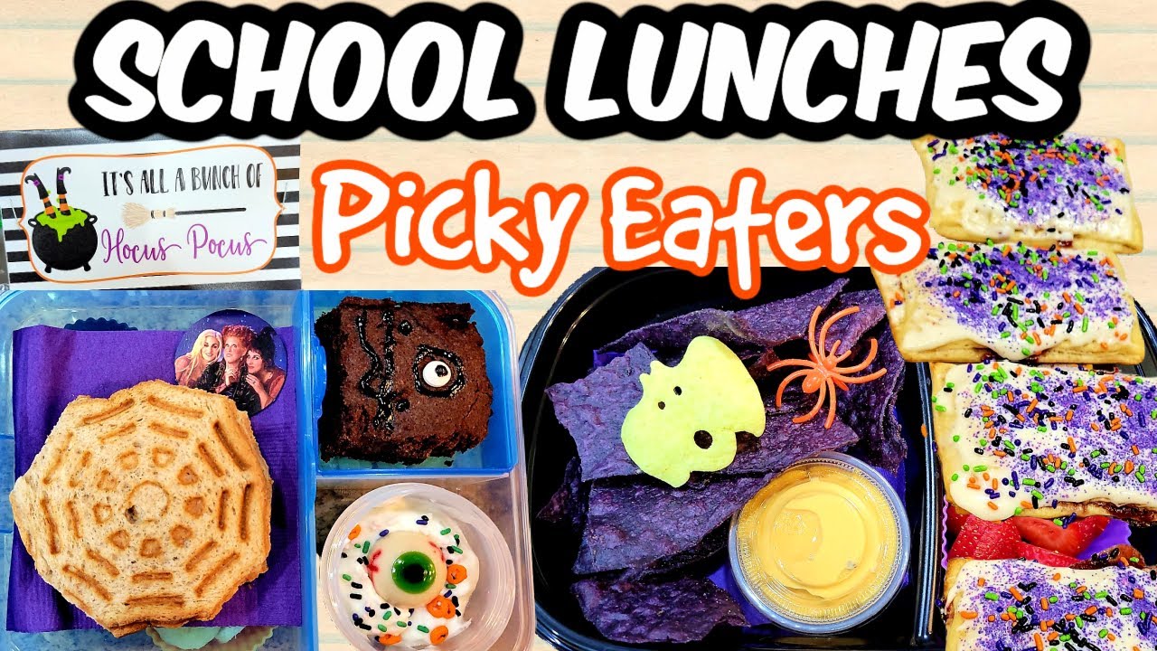 BACK TO SCHOOL LUNCHES PICKY EATERS | HALLOWEEN LUNCHESš» | NICOLE
