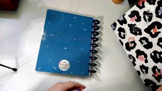 Combining a Vertical lined and a Wellness Happy Planner!