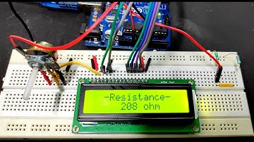 How to make a simple Arduino Ohm Meter using Arduino UNO and LCD Display