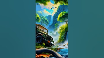 Explore Amazon Jungle | Nature Exploration | Abandoned Car #shorts #trending #ai