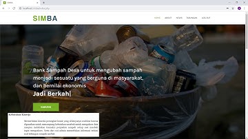 TUGAS BESAR SISTEM INFORMASi KELOMPOK 12 SIMBA (SISTEM INFORMASI BANK SAMPAH DESA)