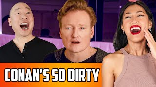 Conan O'Brien Travels - Learns Korean And Makes It Weird Reaction