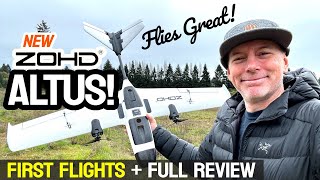 Flies Great!!! - ZOHD Altus Long Range Fpv Plane - Full Review & Flights by Drone Camps Experience 5,640 views 1 month ago 18 minutes