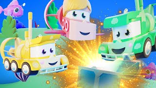 Truck Games - Сокровища пиратов Мультфильмы с грузовиками для детей - screenshot 3