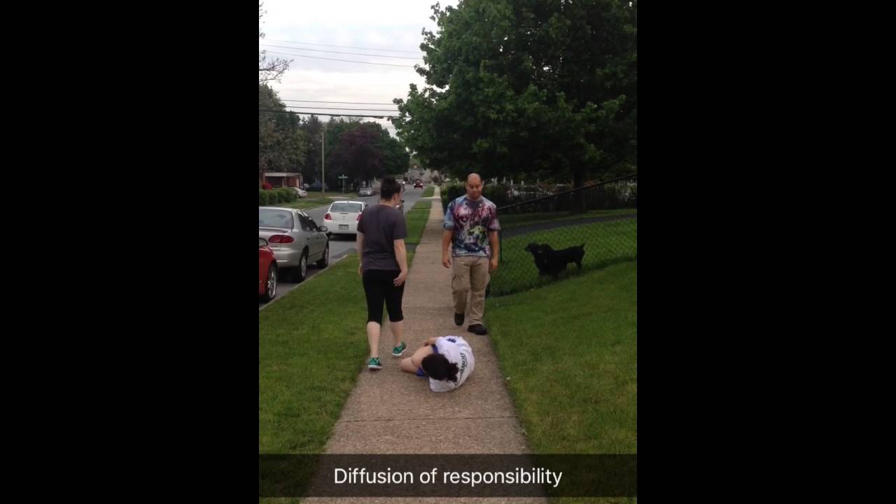 diffusion of responsibility