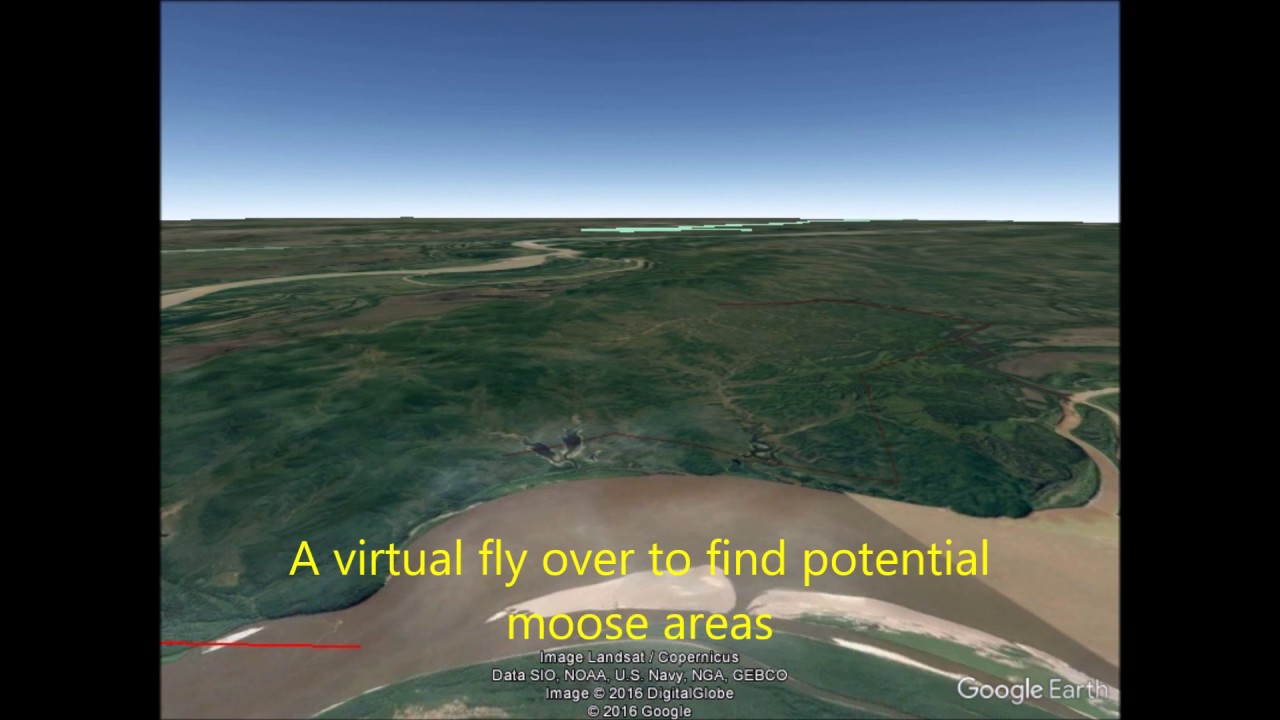 Holy Cross Alaska via Google Earth YouTube