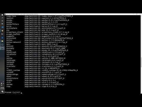 [1] Creating a Python environment and installing libraries useful for accounting analytics